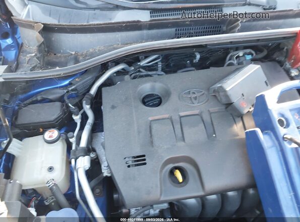 NMTKHMBX1JR053340 2018 TOYOTA C-HR Blue Вид ззаду