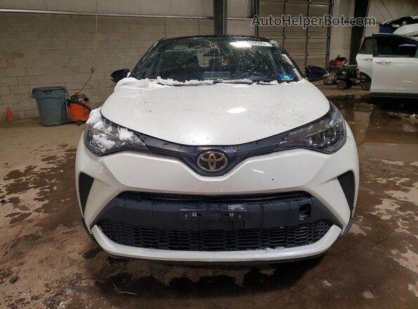 NMTKHMBX1LR105536 2020 TOYOTA C-HR White Widok z przodu