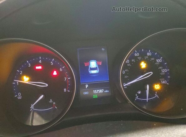 NMTKHMBX1LR105536 2020 TOYOTA C-HR White Widok zestawu wskaźników