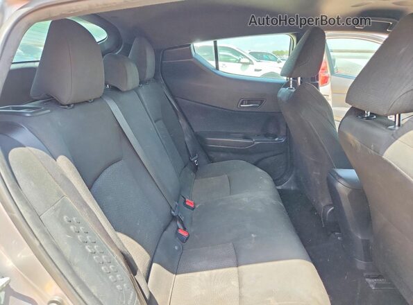 NMTKHMBX2JR039964 2018 TOYOTA C-HR Silver Vista de los asientos traseros