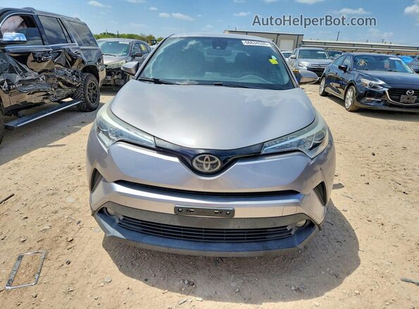 NMTKHMBX2JR039964 2018 TOYOTA C-HR Silver Vista frontal