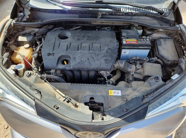 NMTKHMBX2JR039964 2018 TOYOTA C-HR Silver Vista interior trasera