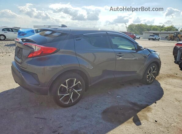 NMTKHMBX3JR043070 2018 TOYOTA C-HR Gray Trasero derecho