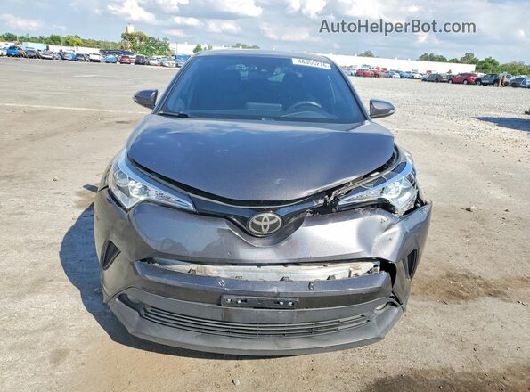 NMTKHMBX3JR043070 2018 TOYOTA C-HR Gray Vista frontal