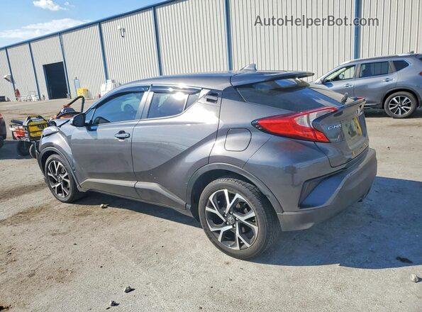 NMTKHMBX3JR043070 2018 TOYOTA C-HR Gray Trasero izquierdo