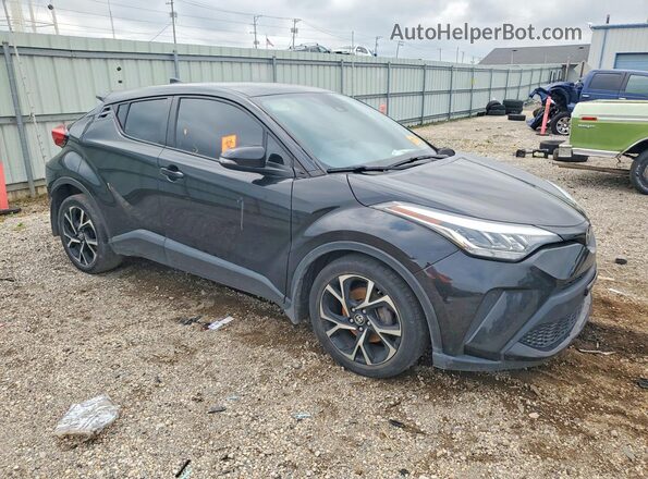 NMTKHMBX3MR131637 2021 TOYOTA C-HR Black Առջևի աջ