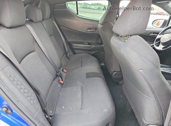 NMTKHMBX5JR037688 2018 TOYOTA C-HR Blue Widok wnętrza z tyłu