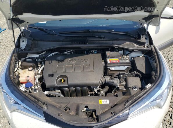 NMTKHMBX7JR015997 2018 TOYOTA C-HR White Widok wnętrza z tyłu