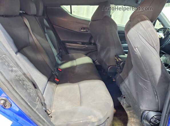 NMTKHMBX9JR024376 2018 TOYOTA C-HR Blue Widok wnętrza z tyłu