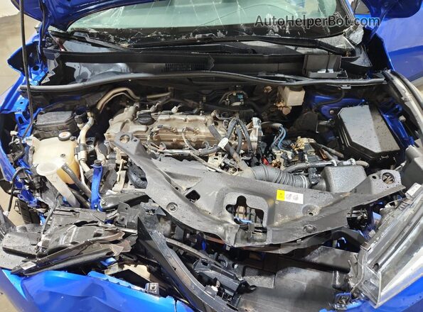 NMTKHMBX9JR024376 2018 TOYOTA C-HR Blue 