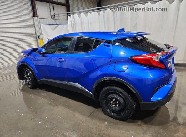 NMTKHMBX9JR024376 2018 TOYOTA C-HR Blue Tył lewy