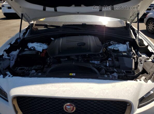 SADCJ2BNXHA093456 2017 JAGUAR F-PACE White Engine compartment view