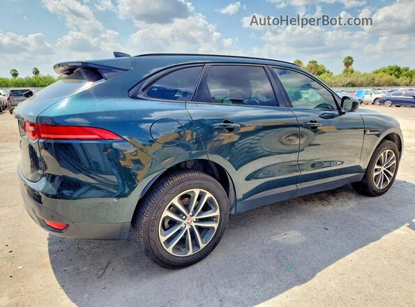 SADCJ2BNXHA488477 2017 JAGUAR F-PACE Green Հետևի աջ