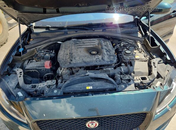 SADCJ2BNXHA488477 2017 JAGUAR F-PACE Green Սալոնի հետևի տեսք
