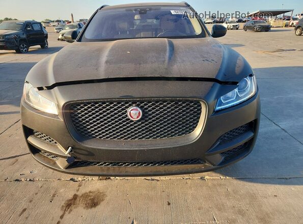 SADCJ2BV2HA492491 2017 JAGUAR F-PACE Black Դիմացի տեսք