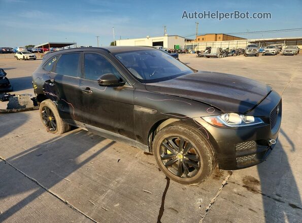 SADCJ2BV2HA492491 2017 JAGUAR F-PACE Black Առջևի աջ