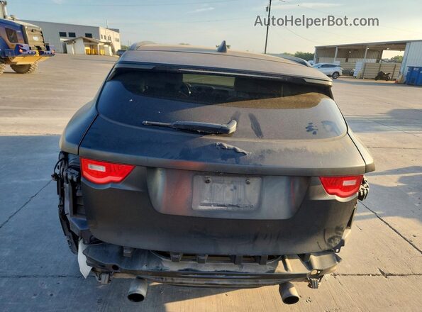 SADCJ2BV2HA492491 2017 JAGUAR F-PACE Black Հետևի տեսք