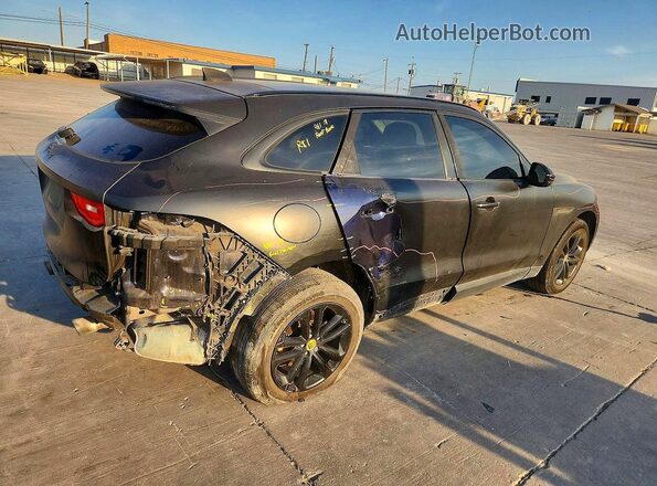 SADCJ2BV2HA492491 2017 JAGUAR F-PACE Black Հետևի աջ