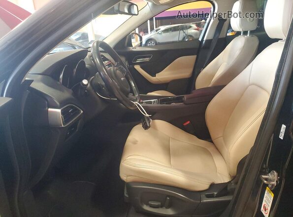 SADCJ2BV4HA048349 2017 JAGUAR F-PACE Black Vista del salpicadero