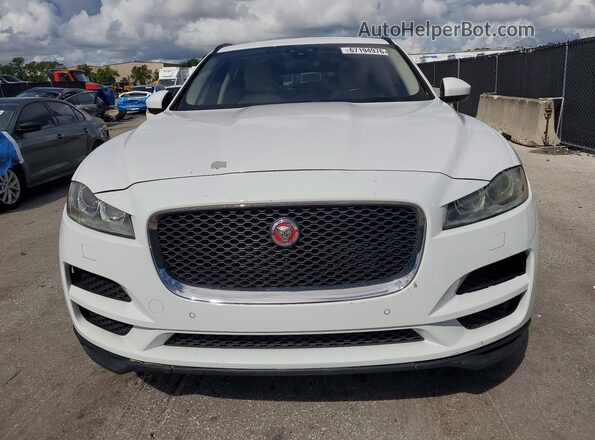 SADCJ2BV4HA067080 2017 JAGUAR F-PACE White Front view