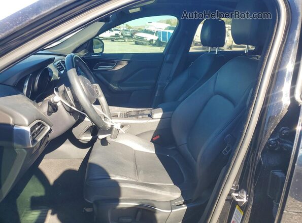 SADCJ2BV7HA053514 2017 JAGUAR F-PACE Black წინა სალონის ხედი