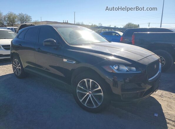 SADCJ2BV7HA053514 2017 JAGUAR F-PACE Black წინა მარჯვენა
