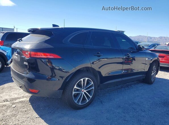 SADCJ2BV7HA053514 2017 JAGUAR F-PACE Black უკანა მარჯვენა