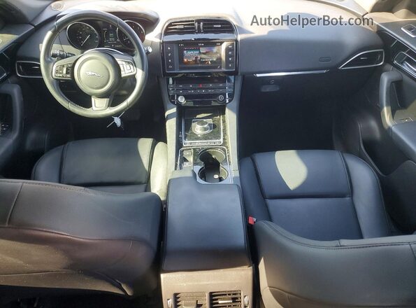 SADCJ2BV7HA053514 2017 JAGUAR F-PACE Black წინა პანელის ხედი