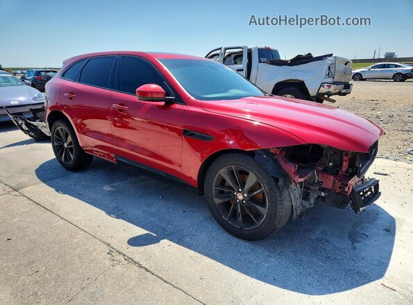 SADCJ2EX6NA699393 2022 JAGUAR F-PACE Red Front right