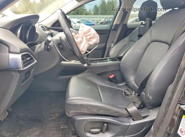 SADCJ2FX4JA288759 2018 JAGUAR F-PACE Black Front interior view