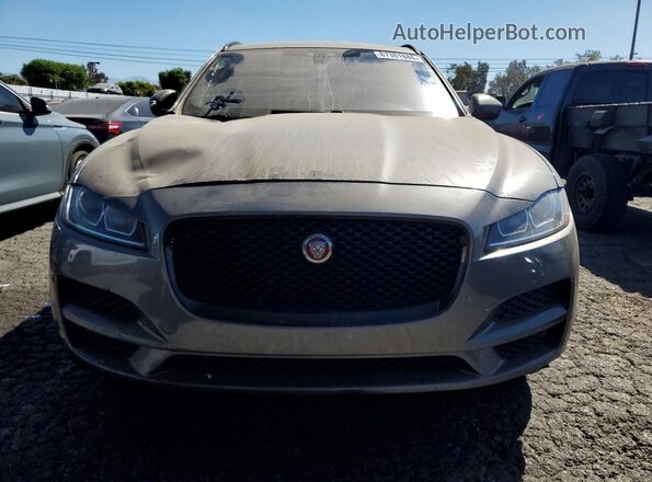 SADCJ2FXXJA244412 2018 JAGUAR F-PACE Gray Front view