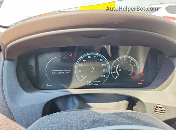 SADCK2BV6HA085660 2017 JAGUAR F-PACE Silver ხელსაწყოთა პანელის ხედი