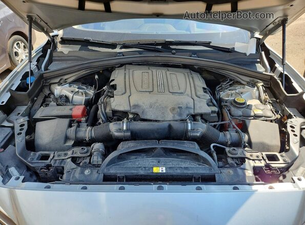 SADCK2BV6HA085660 2017 JAGUAR F-PACE Silver უკანა სალონის ხედი