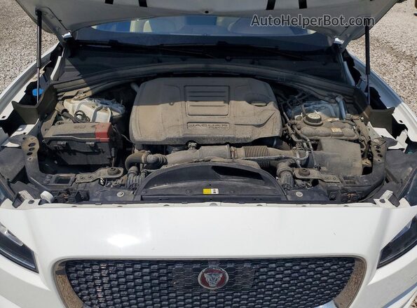 SADCK2FX1LA645041 2020 JAGUAR F-PACE White Engine compartment view