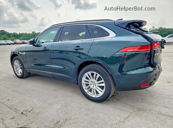 SADCK2FX4JA258075 2018 JAGUAR F-PACE Green Rear left