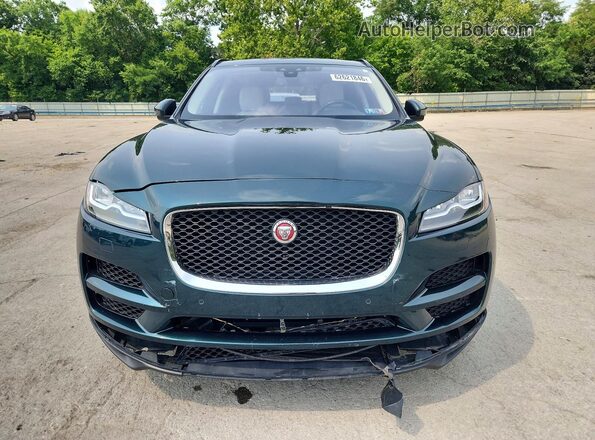SADCK2FX4JA258075 2018 JAGUAR F-PACE Green Front view
