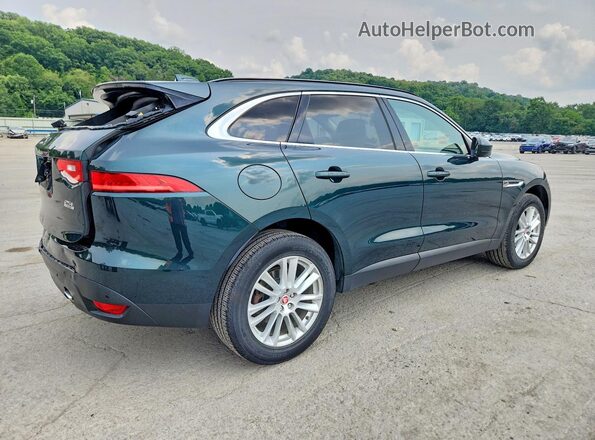 SADCK2FX4JA258075 2018 JAGUAR F-PACE Green Rear right