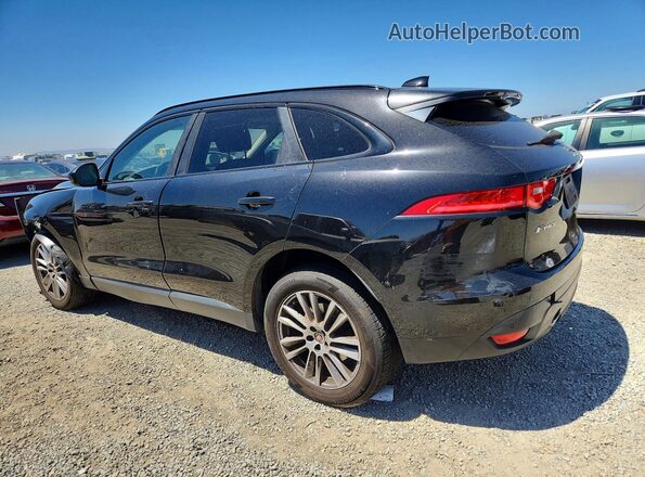 SADCK2FX5JA295488 2018 JAGUAR F-PACE Черный Задняя левая четверть
