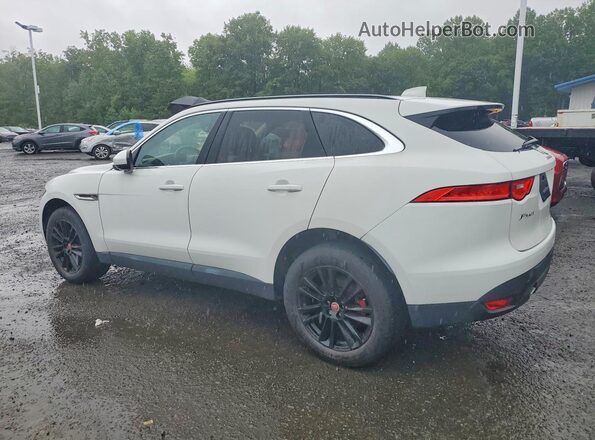SADCK2FX8JA272903 2018 JAGUAR F-PACE White უკანა მარცხენა