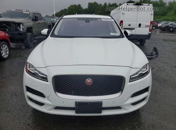 SADCK2FX8JA272903 2018 JAGUAR F-PACE White წინა ხედი