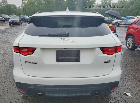 SADCK2FX8JA272903 2018 JAGUAR F-PACE White უკანა ხედი