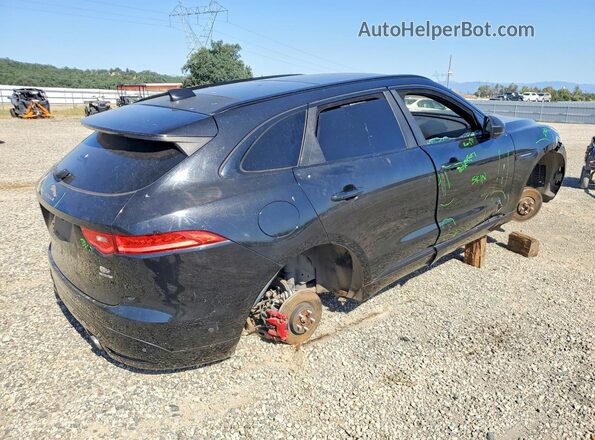 SADCM2FV0JA298825 2018 JAGUAR F-PACE Black Հետևի աջ