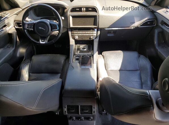 SADCM2FV0JA298825 2018 JAGUAR F-PACE Black Առջևի վահանակի տեսք