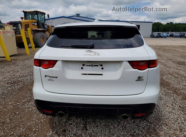 SADCM2FV8KA365978 2019 JAGUAR F-PACE White უკანა ხედი