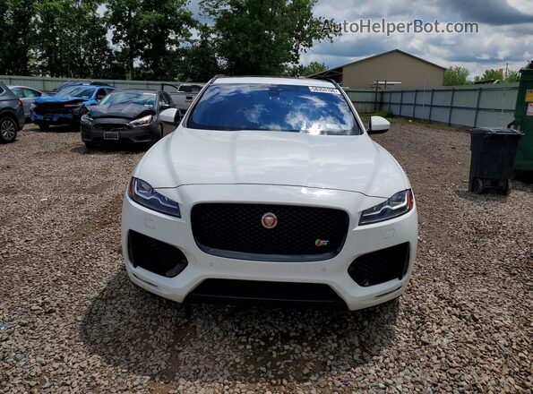 SADCM2FV8KA365978 2019 JAGUAR F-PACE White წინა ხედი