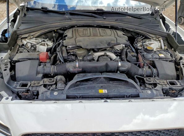 SADCM2FV8KA365978 2019 JAGUAR F-PACE White ძრავის განყოფილების ხედი