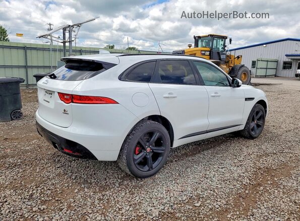 SADCM2FV8KA365978 2019 JAGUAR F-PACE White უკანა მარჯვენა