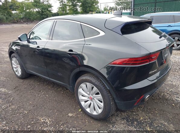SADFP2FX1J1Z32469 2018 JAGUAR E-PACE Black უკანა მარცხენა