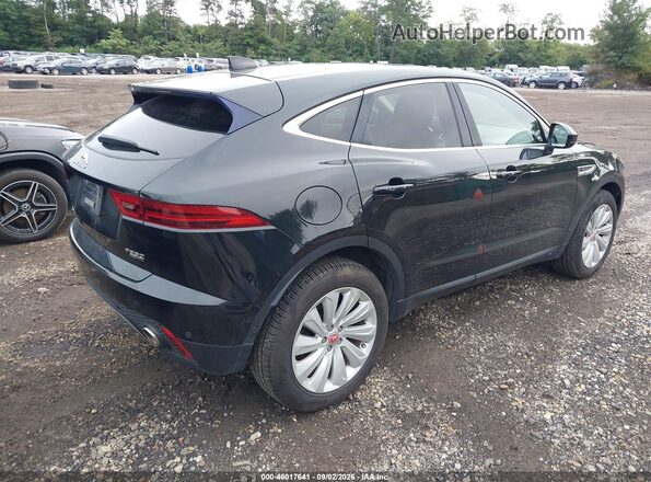 SADFP2FX1J1Z32469 2018 JAGUAR E-PACE Black უკანა მარჯვენა
