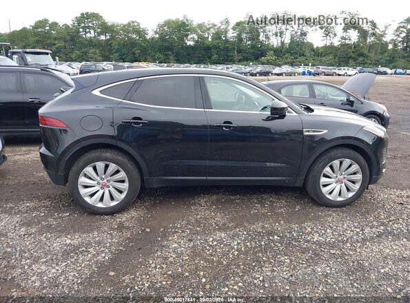 SADFP2FX1J1Z32469 2018 JAGUAR E-PACE Black უკანა სალონის ხედი